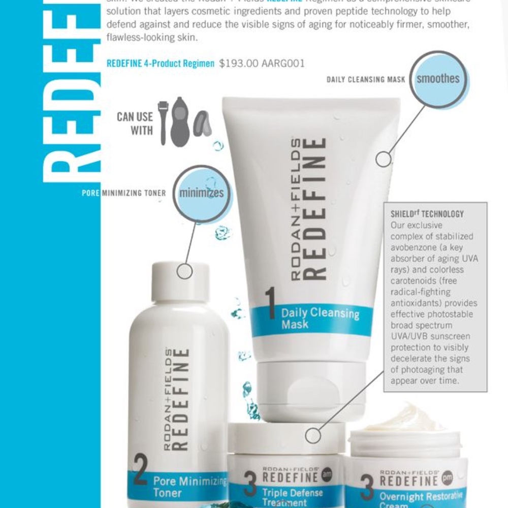 Rodan + Fields Redefine Regimen